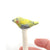Porcelain ceramic spoon with yellow bird