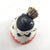 Baby Bird bell (small with red and white coat)
