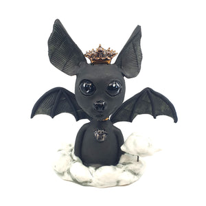 Baby Bat dragon in the clouds (copper crown)