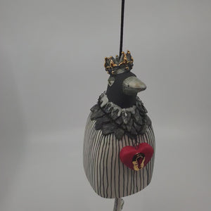 Bird king bell with gold key